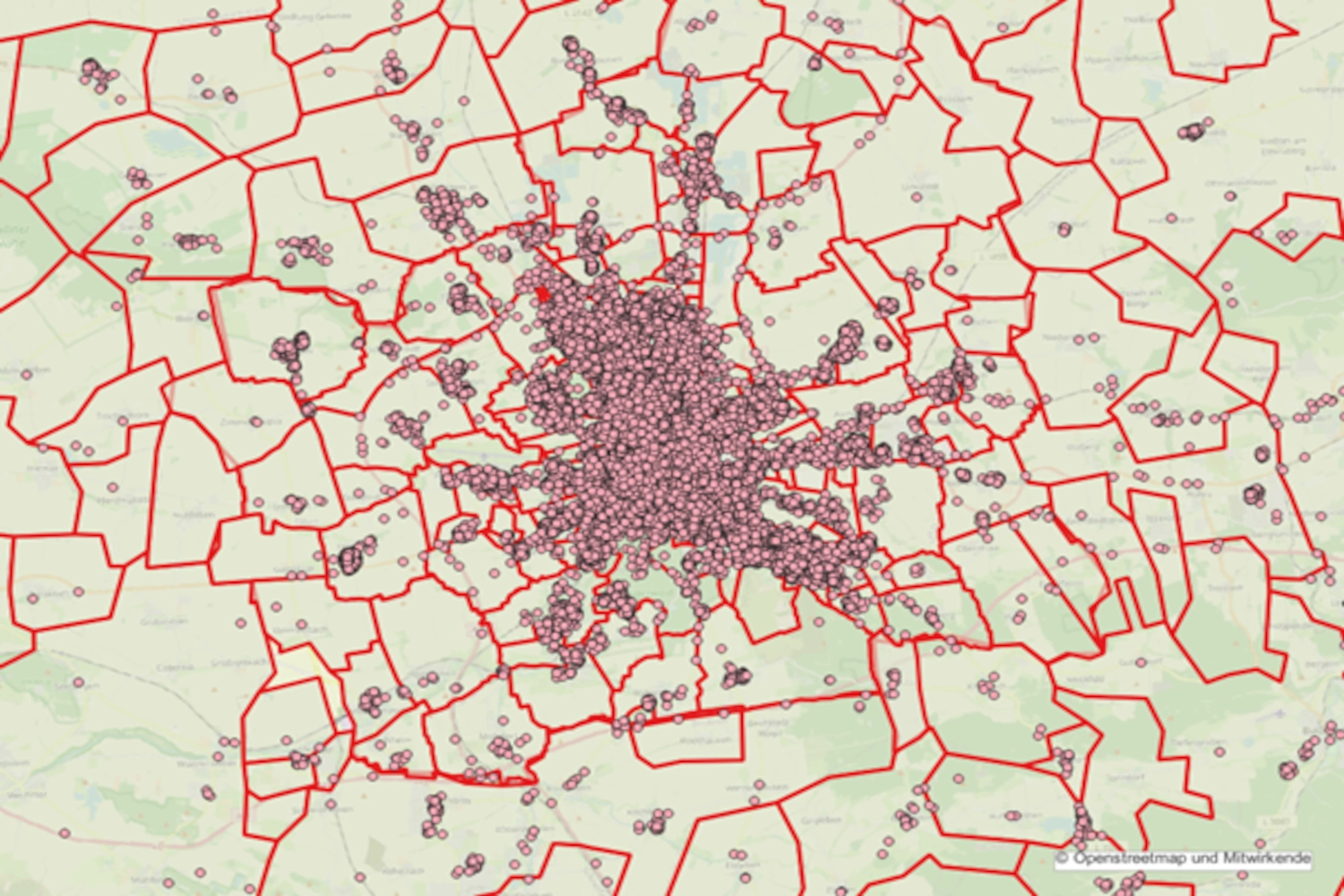 Mobilitätsdaten Raum Erfurt