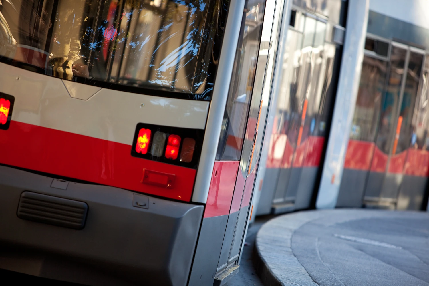 Öffentliches Verkehrsmittel Straßenbahn